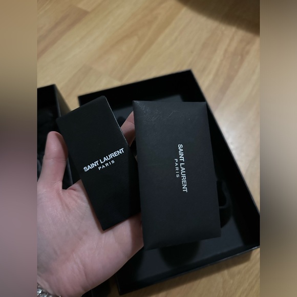 Yves Saint Laurent YSL black suede D'orsay heels size 36 - Picture 9 of 12